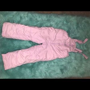 Girls Snowsuit Pink Size 4